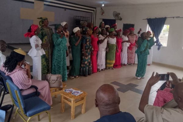 Women of chapel of freedom church Barracks Lokoja celebrates annual Mother's day