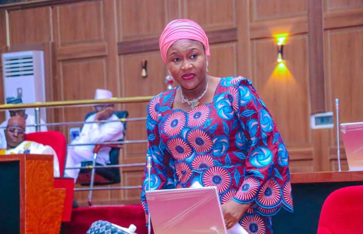 Member Representing Nasarawa Central constituency at the Nasarawa State House of Assembly Hon. Hajarat Danyaro Ibrahim