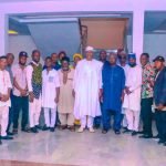 Member Representing Lafia Central constituency at the Nasarawa State House of Assembly Hon. Solomon Yakubu Akwashiki and constituents