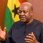 John Dramani Mahama, the leader of the National Democratic Congress (NDC) and a leading contender in the upcoming Ghana presidential elections