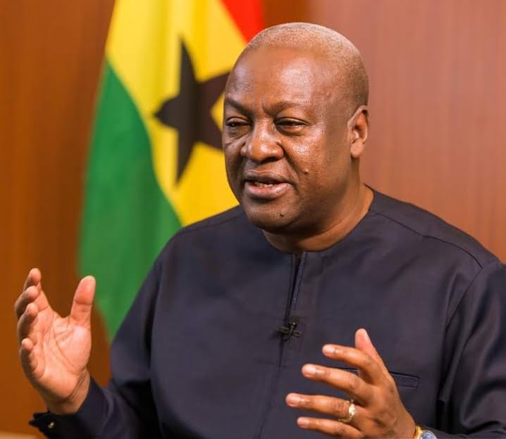 John Dramani Mahama, the leader of the National Democratic Congress (NDC) and a leading contender in the upcoming Ghana presidential elections