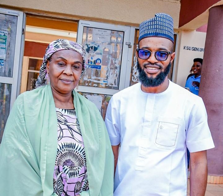 Professor Marietu Tenuche, the distinguished Vice Chancellor of Prince Abubakar Audu University (PAAU), Anyigba, Kogi State and Oladele John NIHI, Special Adviser on Youth and Student Matters to the Kogi State Governor