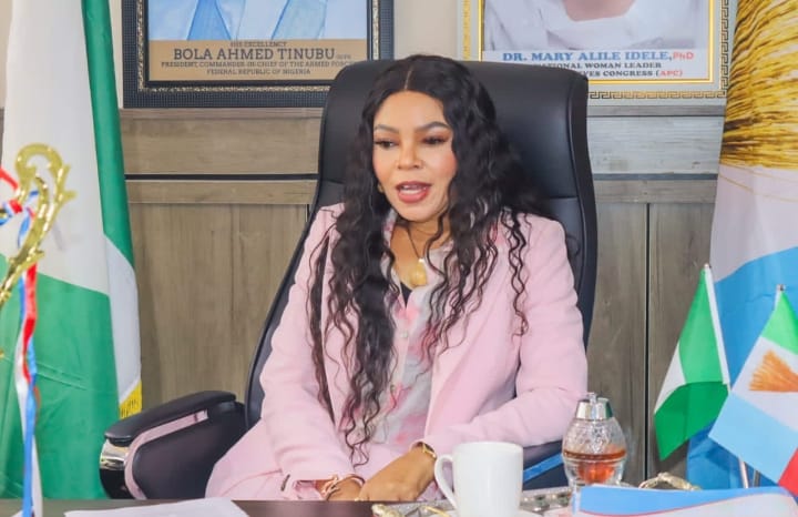 Dr. Mary Alile Idele, National Woman Leader of All Progressives Congress, APC