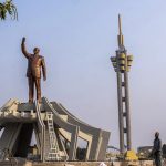 Mausoleum honoring Patrice Lumumba, the independence leader who was assassinated, in the capital city of Kinshasa