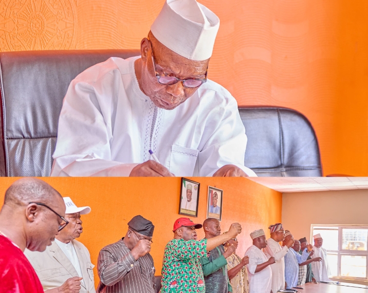 Engr. Clement Ohida returns as Chairman of Nigeria Union of Pensioners in Kogi