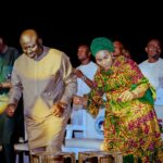 Governor Sheriff Oborevwori and his wife, Deaconess Tobore Oborevwori, his Deputy