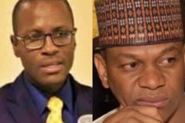 Chairman, Independent corrupt Practices and other related Offences Commission (ICPC), Dr Musa Adamu Aliyu, SAN, and Director-General of National Productivity Centre, Dr Baffa Babba Dan'Agundi