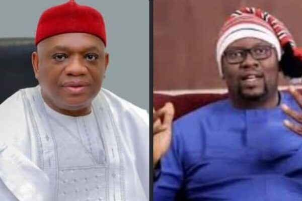 Senator Orji Uzor Kalu (MON), and Rt. Honorable Ifeanyi Uchendu