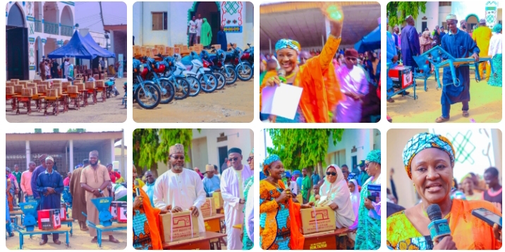 Again, Nasarawa female legislator Danyaro empowers constituents with N30M