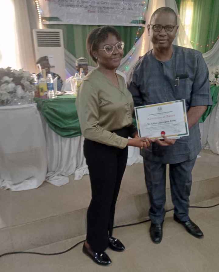 Dr Edino, Ojonugwa Anne Emerges Best Gynecologist in UATH/YGTH Gwagwalada
