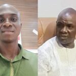 Hon Osiebe Okpos, the SA to Delta State Governor and Chief Dr. Barr. Fred Latimore Oghenesivbe, the DG, Delta State Orientation and Communication Bureau