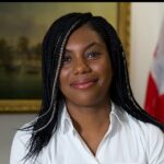 Kemi Badenoch, the leader of the Conservative Party in United Kingdom, UK
