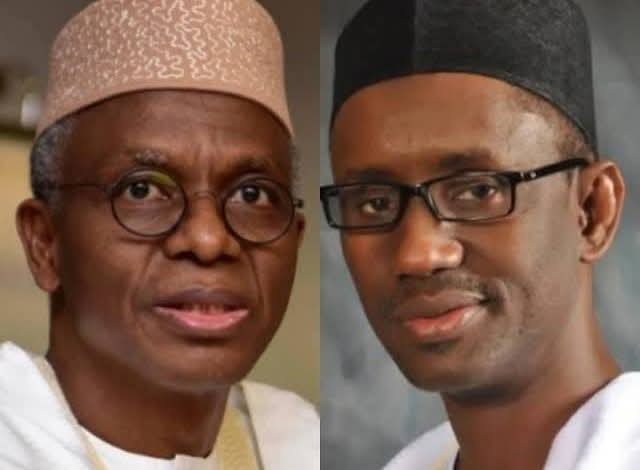 National Security Adviser (NSA), Nuhu Ribadu and Former Kaduna State Governor, Nasir El-Rufai