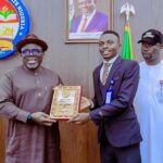 Delta State Governor, Francis Oborevwori and NADESSTU President, Comrade Monday Wiska