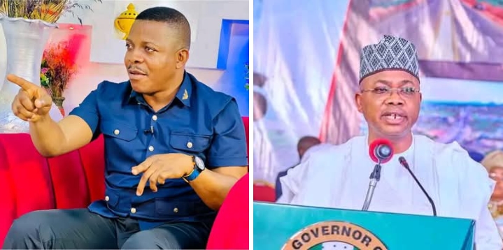 Austin Usman Okai, a Kogi-based politician and activist and Kogi State Governor, Ahmed Usman Ododo