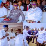Oborevwori, Okowa, Guwor pay respects at Pa Augoye's funeral