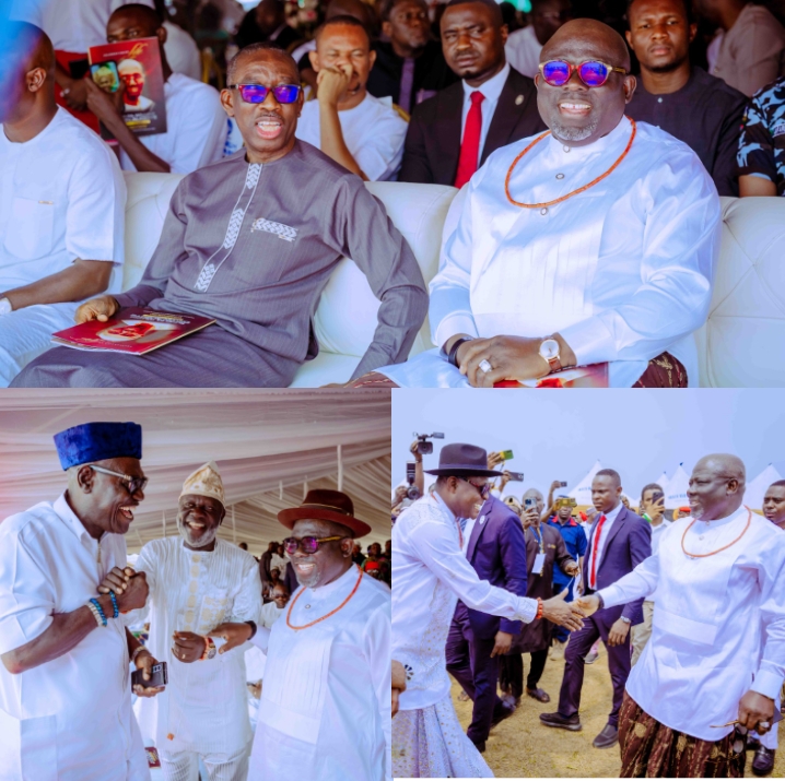 Oborevwori, Okowa, Guwor pay respects at Pa Augoye's funeral
