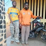 Mohammed Chelim and Oneh Mohammed, two suspected armed robbers, arrested in Dekina Local Government Area along Anyigba-Egume road