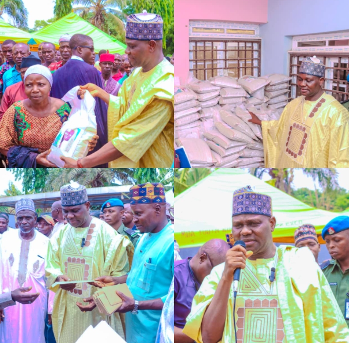 Nasarawa Speaker gives out N6m, 700 bags of rice for Sallah