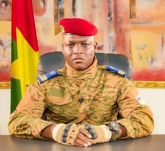 Captain Ibrahim Traoré, the Burkina Faso President
