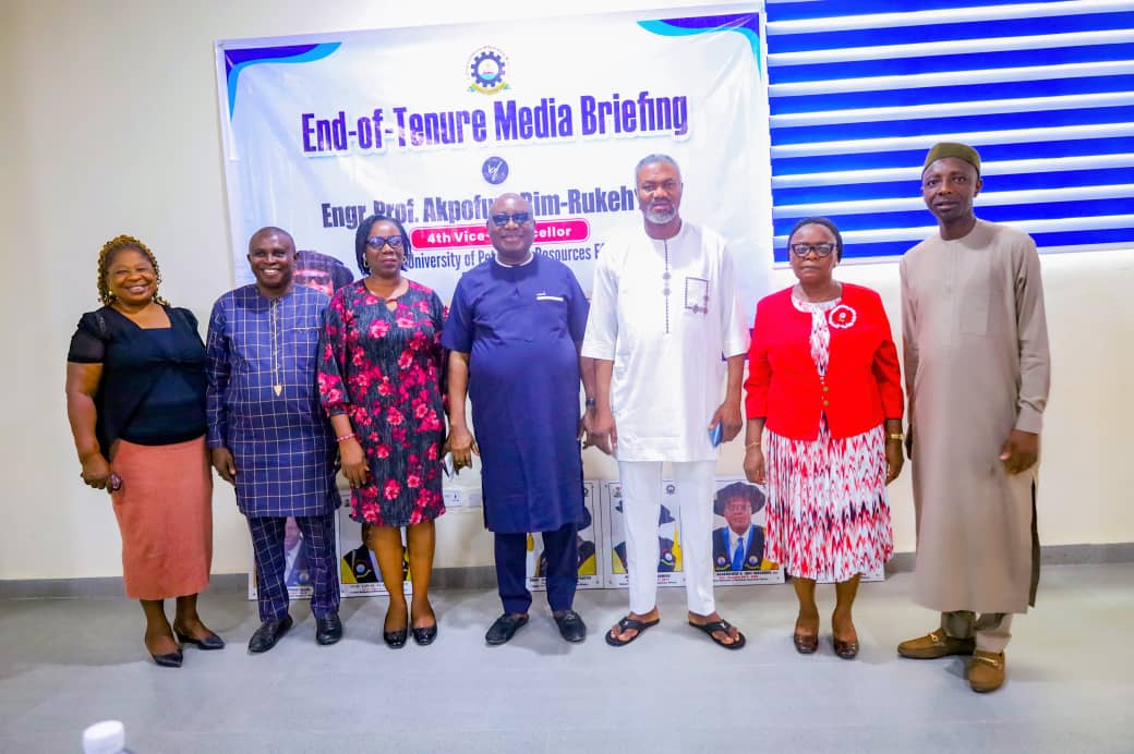 FUPRE’s VC Prof. Rim-Rukeh to Hand Over on May 2, 2025, After Successful Tenure