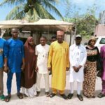 Honourable (Barr.) Muhammed Musa Tanko Osuku, the Executive Chairman of the Kogi State Civil Service Commission and APC chieftain from Kogi/Koton-Karfe Local Government Area in a group photograph with ENSA leadership Kogi State Polytechnic Lokoja chapter