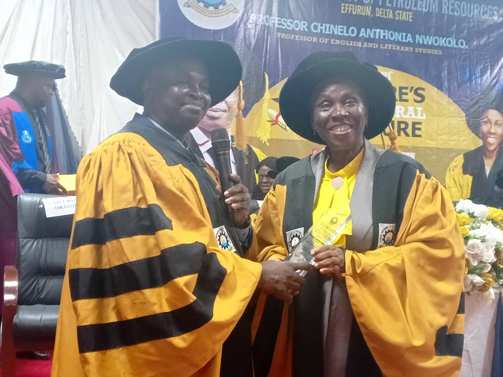 FUPRE 11th Inaugural Lecture: Prof. Chinelo Nwokolo speak on Nigeria's Expansion of English Language Lexicon