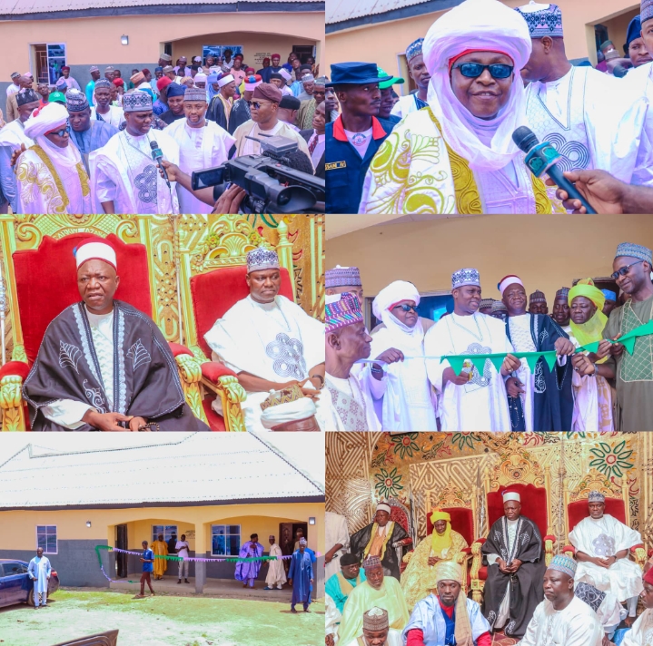 Nasarawa Speaker visits Azara with lawmakers as Majority Leader's daughter gets married, receives Santalma Azara title