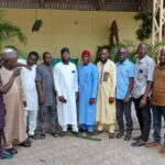 Comrade Jaafar Muhammad Loko and Nasarawa West zonal leadership of NYCN