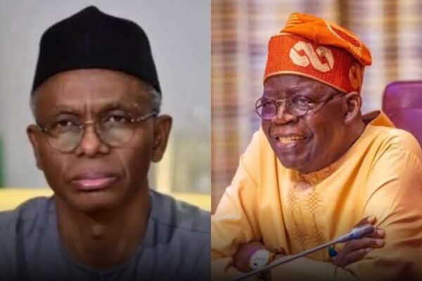 Former Kaduna State Governor, Mallam Nasir El-Rufai and President Bola Ahmed Tinubu