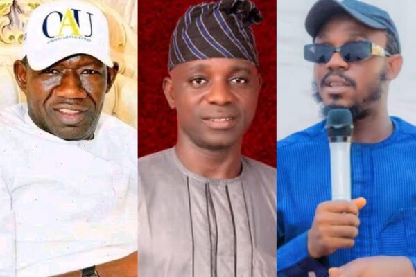 Engineer Muhammed Abubakar Bashir Gegu, the Kogi State Commissioner for Solid Minerals and Natural Resources, Alhaji Isah Abubakar Ada Abu and Usman Ogohi, the impeached former Kogi State chapter of NYCN