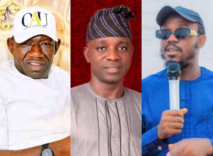 Engineer Muhammed Abubakar Bashir Gegu, the Kogi State Commissioner for Solid Minerals and Natural Resources, Alhaji Isah Abubakar Ada Abu and Usman Ogohi, the impeached former Kogi State chapter of NYCN