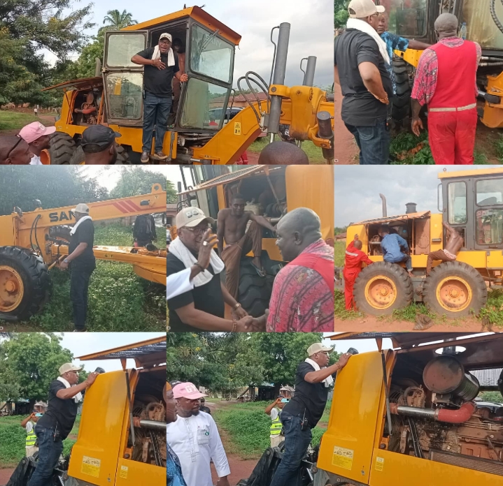 Kogi: Renewed Hope in Olamaboro LGA as council boss Ameh Williams Begins Recovery of Earth-Moving Machines