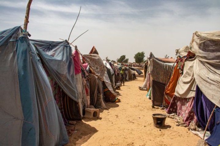 Refugees camp in Nigeria