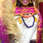 Chief Mrs. Barbara Eleojo Jitoboh as the IYE IGANYA ETEMAHI