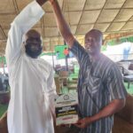 Hon. Rasheed Bashiru Okatengwu, the Executive Chairman of Adavi Local Government and Boss A-Mustapha Ismail, the Kogi State chapter NYCN Chairmanship aspirant