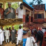 Olamaboro LGC Chair Ameh Williams Inspects Lawmaker Alewo's Ongoing Project