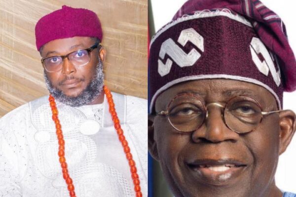 Chief Peter Ameh, Former National Chairman, IPAC and 2019 former Presidential candidate and President Bola Ahmed Tinubu