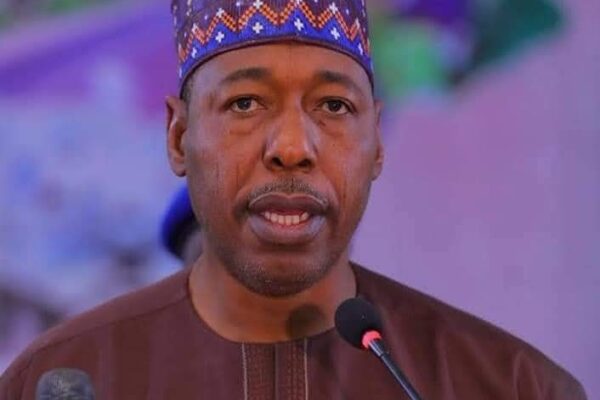Borno State Governor, Babagana Umara Zulum