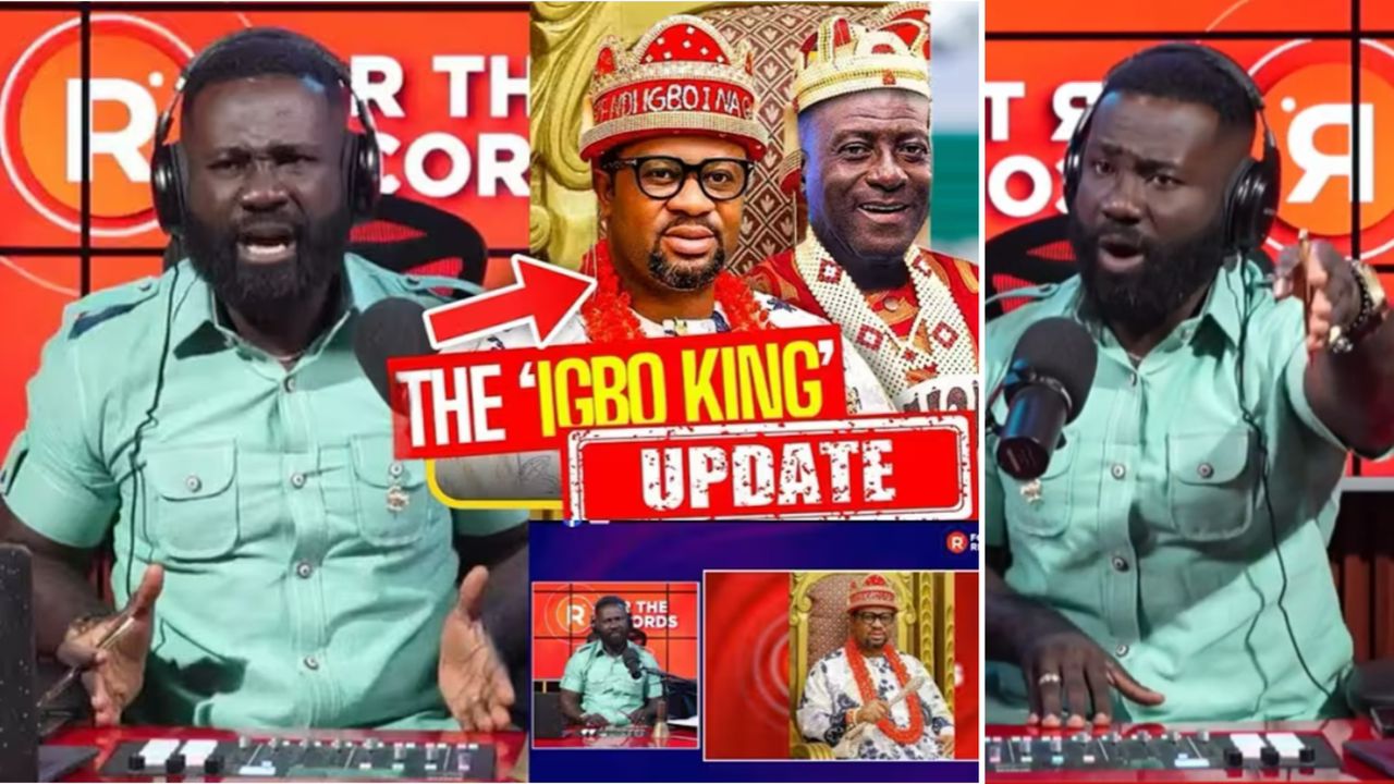Ghanaians clash over Igbo King operating in Ghana, demand repatriation to Nigeria
