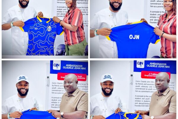 Amb. Oladele John Nihi highlights sports' role in promoting unity and Youth Devt