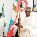 Nasarawa State APC Secretary, Yarius Dagusa and Hon member representing Umaisha/Ugya constituency in the Nasarawa State House of Assembly, Sa'ad Ibrahim Abdullahi