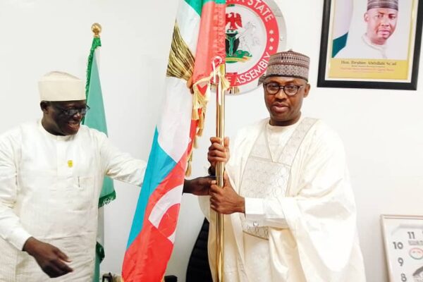 Nasarawa State APC Secretary, Yarius Dagusa and Hon member representing Umaisha/Ugya constituency in the Nasarawa State House of Assembly, Sa'ad Ibrahim Abdullahi