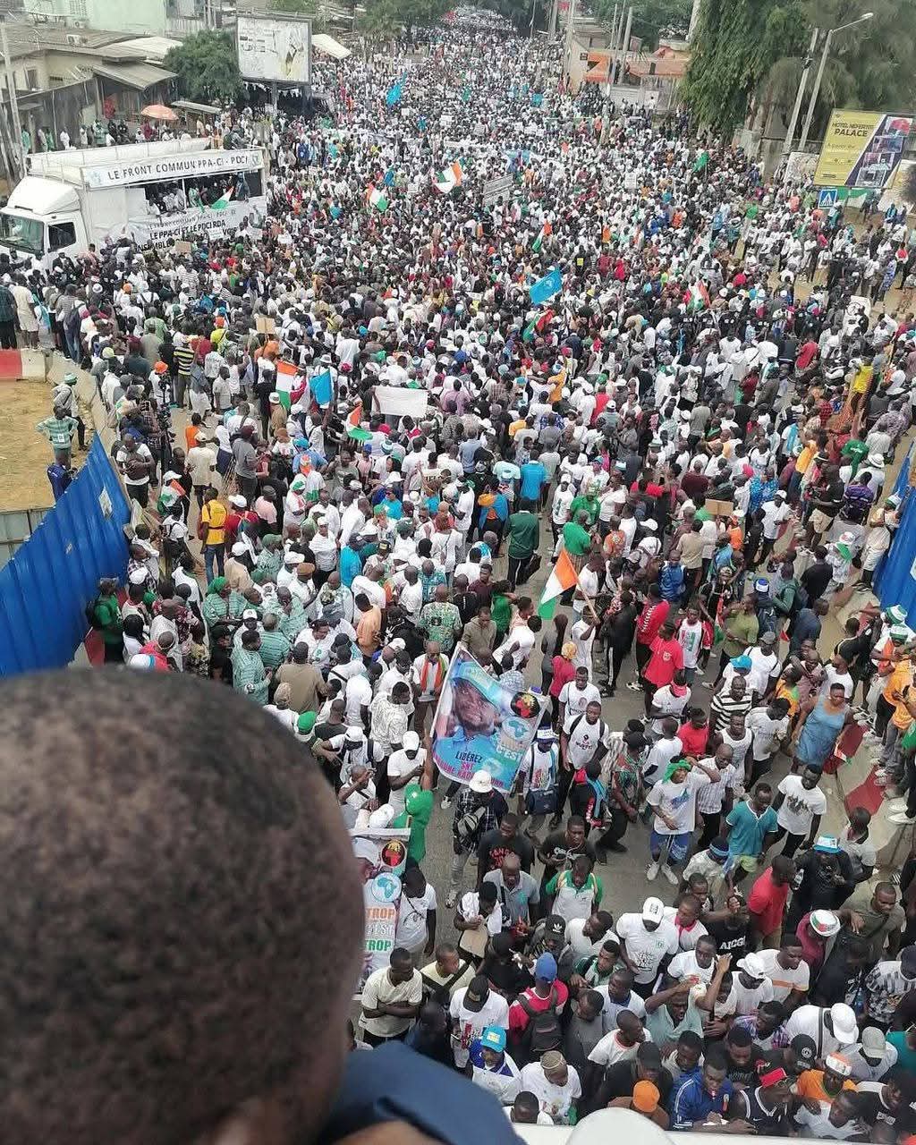 Ivory Coast's President Ouattara announces re-election bid amid massive protests