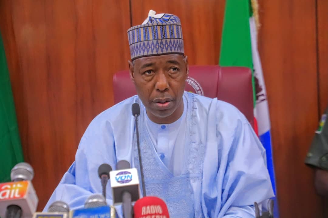Borno State Governor, Prof. Babagana Umara Zulum