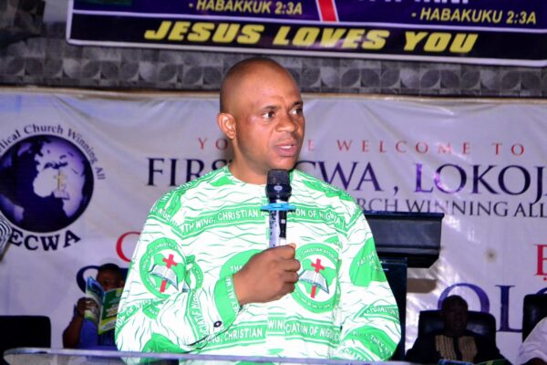 Elder David Oladele Joel Chairman, Kogi State Chapter of the Youth Wing of the Christian Association of Nigeria (YOWICAN)