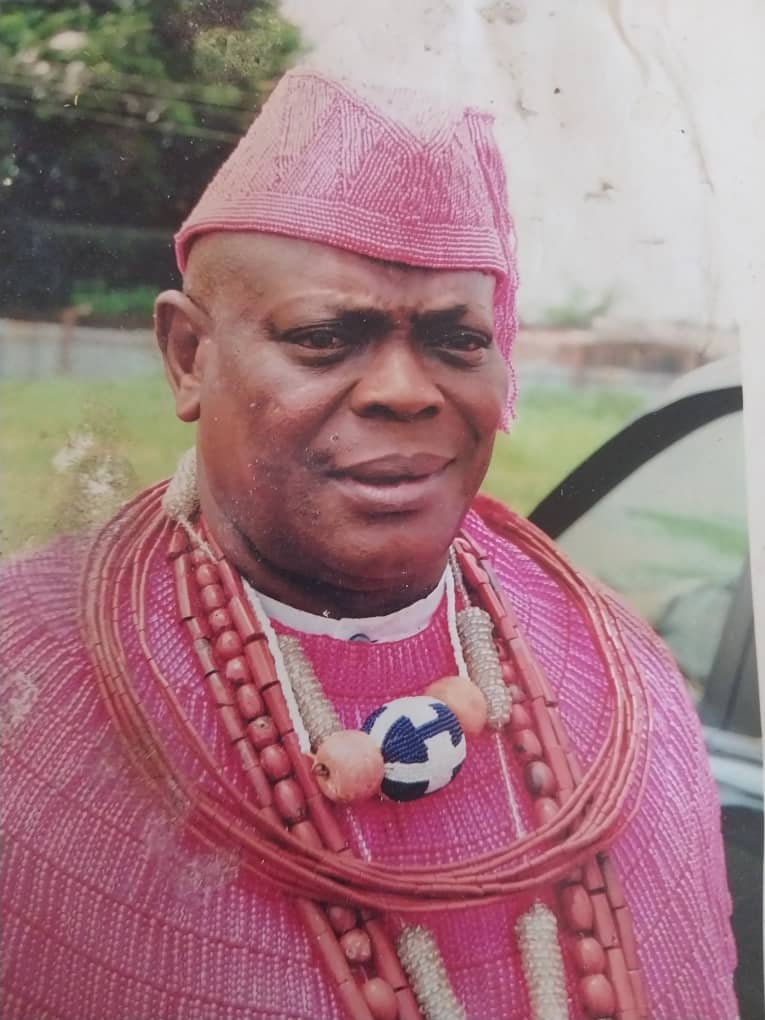 CHIEF AMOS IKPURI JP HEAD OF IKPURI FAMILY SUBFAMILY OF OTIEN FAMILY, PRINCIPAL MEMBER OF OTIEN FAMILY.