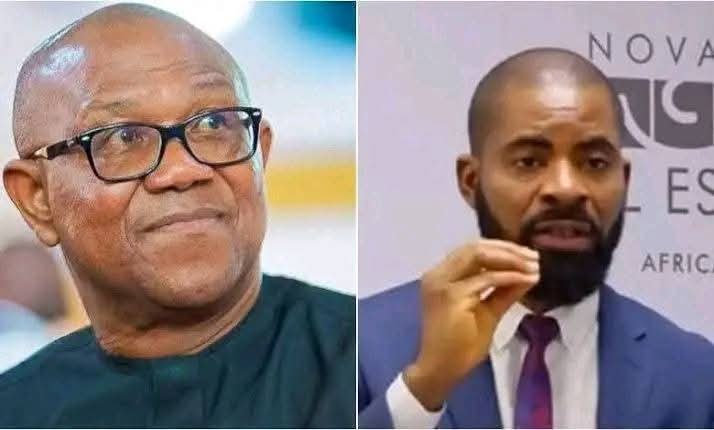 Mr. Peter Obi, the 2023 Labour Party, LP presidential candidate and Mr. Deji Adeyanju, lawyer and self-styled activist