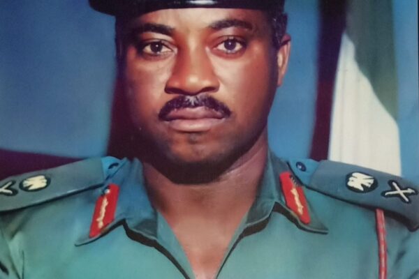 Late Former Military Governor of the South-Eastern State, Major General Paul Ufuoma Omu (Rtd), OFR