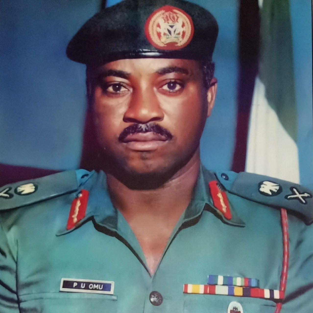 Late Former Military Governor of the South-Eastern State, Major General Paul Ufuoma Omu (Rtd), OFR
